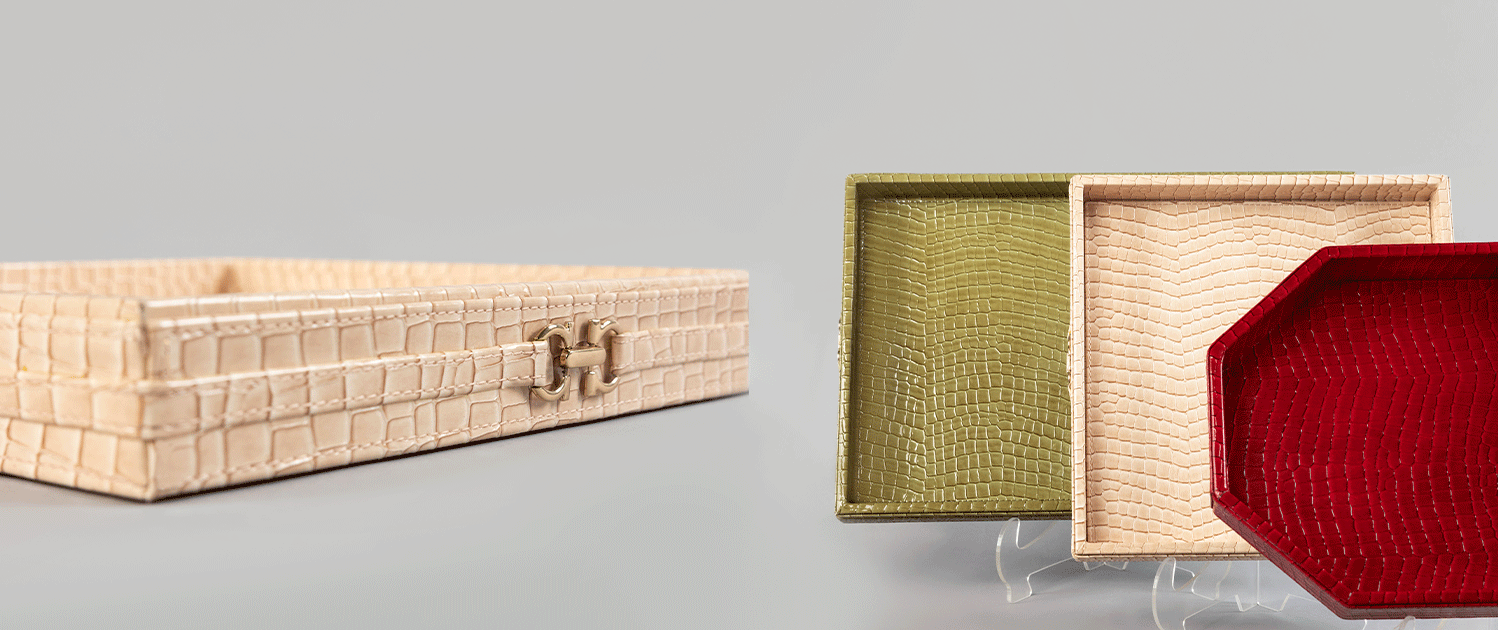 Leather Trays